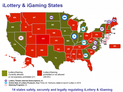 Gambling and the Law in USA.