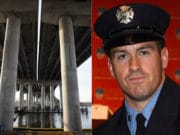 FDNY firefighter falls 52ft to his death trying to save Brooklyn car crash victims Steven Pollard