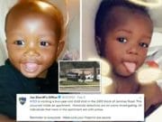 Two year old toddler accidentally shoots self dead while playing at Jacksonville apartment Jayden James Piedra,