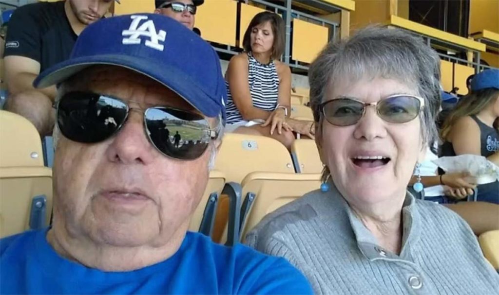 Linda Goldbloom Dodger fan killed by foul ball during wedding annivesary