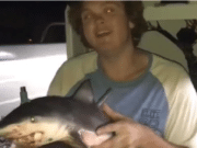 Watch: Dead baby bull shark used as bong by (unrepentant) Aussie fisherman Billy Brislane