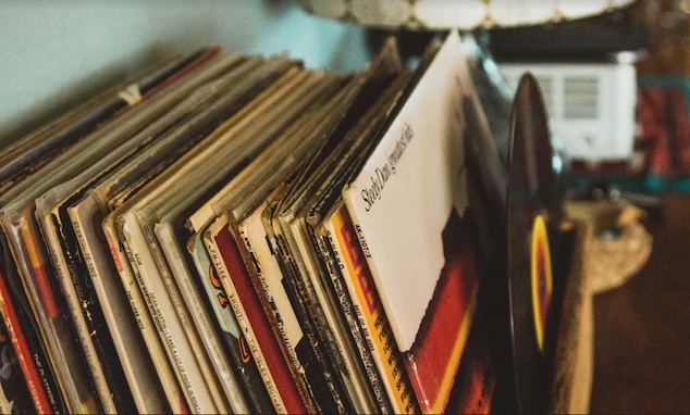 vintage vinyl records closing