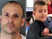 Dad charged with murder, torture of missing 8 year old Corona boy born with bladder outside body Bryce McIntosh and Noah McIntosh