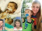 Mom’s boyfriend leaves 2 year old son permanent vegetative state after ongoing beatings Denise Rae Watson and Adam Lee Thomas
