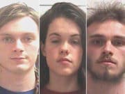 Why? Trio set fire to conservative activist’s Tulane dorm room Robert Money, Naima Okami and David Shelton