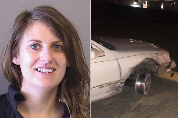 Amy Ann Dillon DUI: Tulsa woman arrested driving on car rim and tequila