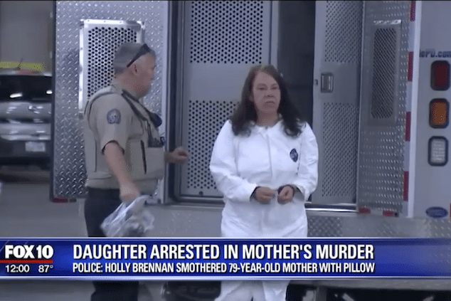 Holly Brennan Scottsdale woman smothers 79 year old mother to death