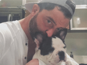 Nashville man who was caught beating his French bulldog on video.