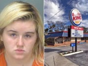 Florida teen scalds Burger King worker with hot coffee over spat Anastasia Lantier Burger King