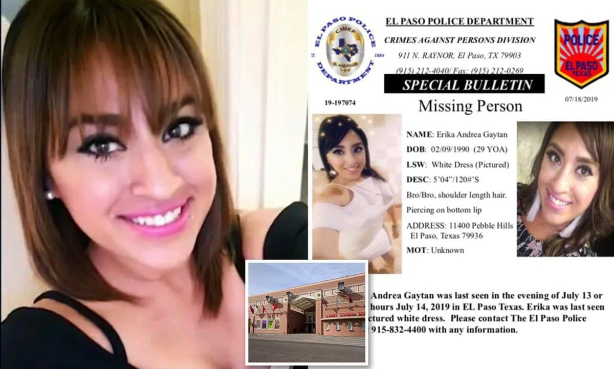 Erika Andrea Gaytan missing El Paso woman considered endangered