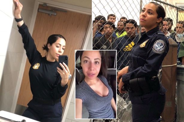 Kiara Cervantes aka Ice Bae Latina Border Patrol. 