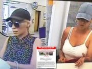 Pink Lady Bandit wanted after 4 bank heists- but who is she? Circe Baez akaPink Lady Bandit