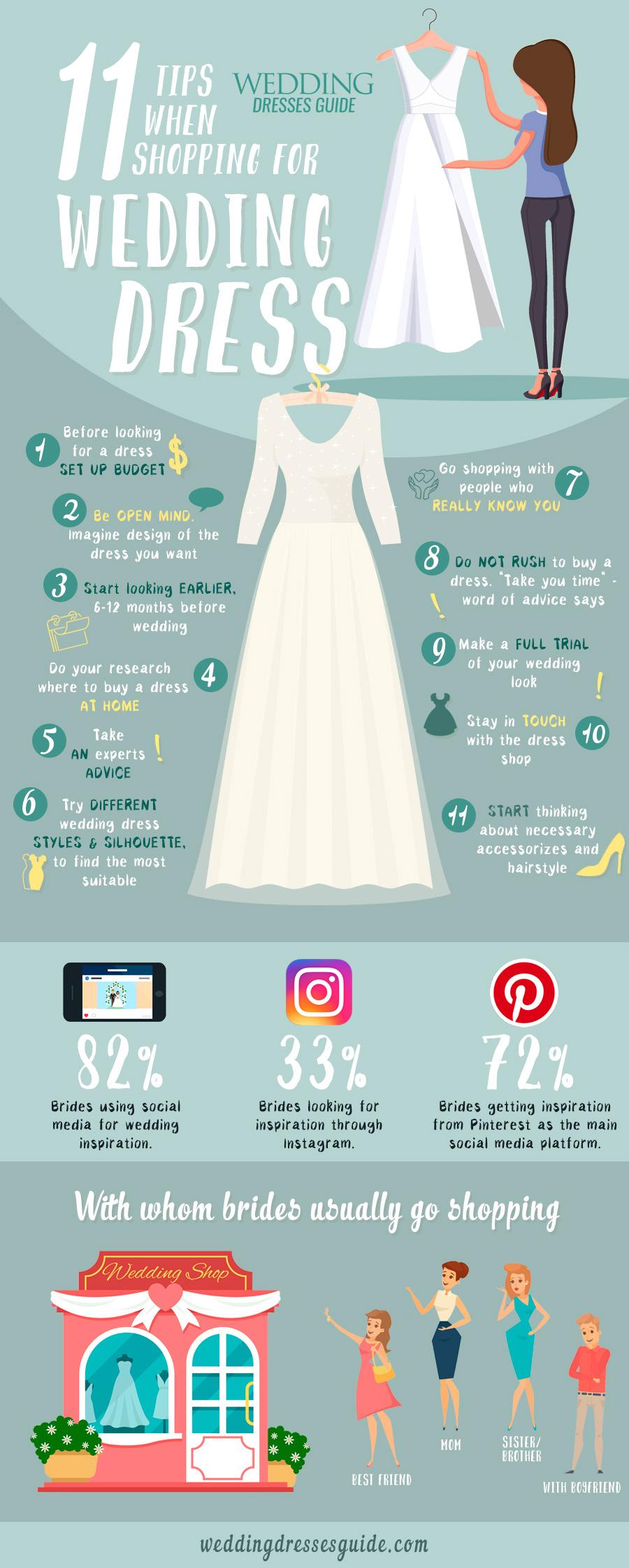 Wedding dress shopping tips