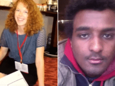 Margery Magill and Eliyas Aregahegne