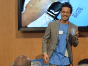 Trade show presenter