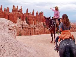 Horse back riding destination