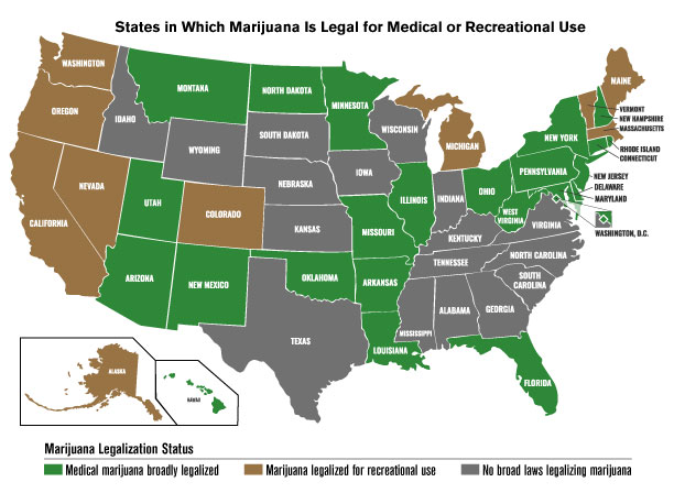 How legal is marijuana