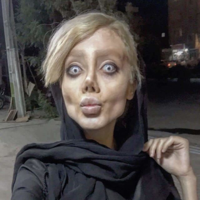 Sahar Tabar Iranian Instagram arrested for Angelina Jolie moral corruption