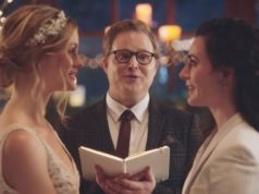 Hallmark reinstates brides kissing commercial