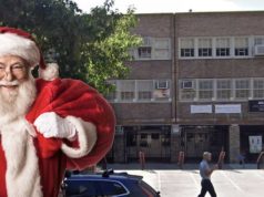 P.S 321 Park Slope teacher Santa Claus