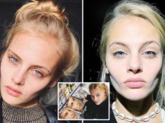 Ksenia Puntus Russian Vogue model