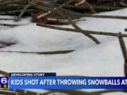 Manhunt for Wisconsin driver who shot two teens who threw snowballs at his car Milwaukee driver shoots 2 teens who threw snowballs at his car