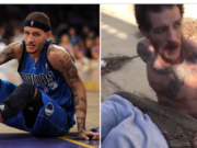 Watch: Former NBA player great filmed being pummeled & rambling on street Delonte West beating video