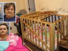 5 Alabama children locked in cages