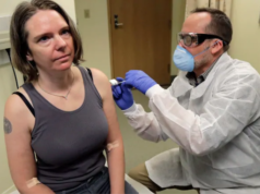 Jennifer Haller covid-19 vaccine volunteer: