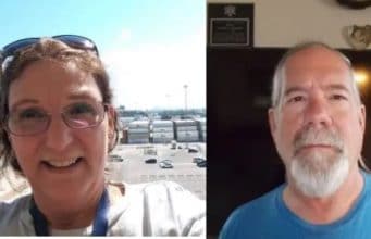 Patrick Jesernik and Cheryl Schriefer.