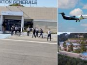 Private jet lands in South of France turned back