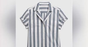 Gap striped shirt Auschwitz uniform