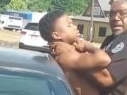 ‘I can’t breathe’ Jackson Mississippi cop placed on leave for placing hands around black suspect’s neck Jackson Police Offcer Myron Smith
