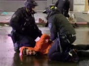 Seattle cop knee video