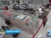 Watch: Van Nuys Target store security guard has arm broken by 2 brothers over face mask Van Nuys Target store security guard