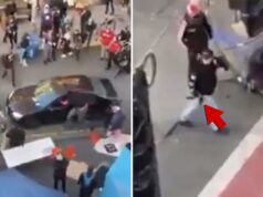 Man drives car through Seattle protesters