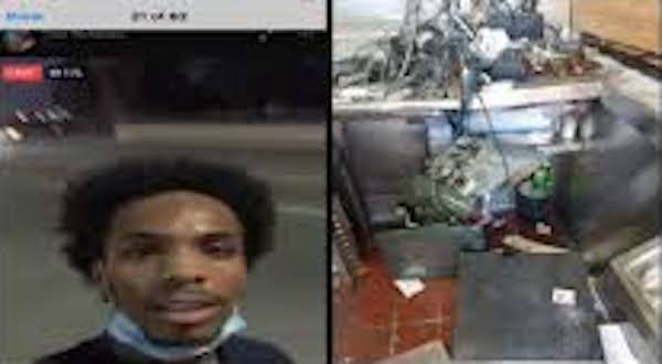 Terion Alexander Jr. San Bernardino looting