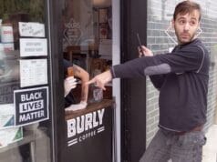 Troll harasses Bed-Stuy barista over BLM sign at Burly Coffee Abraham 'Avrumy' Knofler