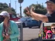 Woman maces couple at San Diego dog park for not wearing face mask (during picnic) Ash O'Brien and Jarrett Kelley