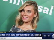 Spencer Grammer slashed