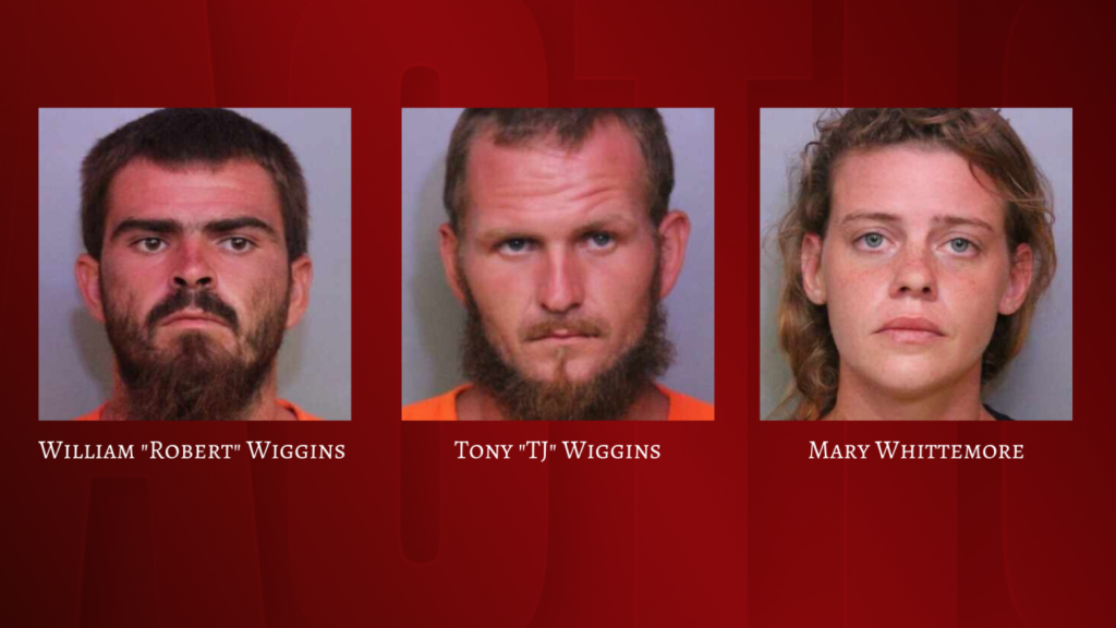 Tony TJ Wiggins, Mary Whittemore, Robert Wiggins Florida fishing murders