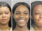 3 women arrested battering Spirit Airlines employees over delayed flight Danaysha Dixon, Keira Ferguson & Tymaya Wright,