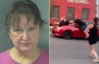 $500? 66 year old woman charged in hit & run of Bloomington protesters Christi Bennett Indiana
