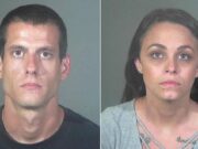 Nazi salute! California couple arrested in hate crime against mixed race couple Gregory and Rachel Howell,