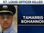 St Louis cop shot dead responding to South City shooting Tamarris Bohannon St. Louis Police Officer