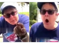 Racist woman threatens to shoot black man’s head off with 9mm gun