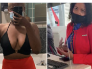 Female Southwest passenger kicked off flight over lewd top saved by pilot’s shirt Kayla Eubanks Southwest