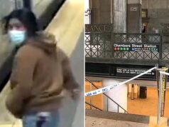 Chambers J/Z Street Station subway stabbing