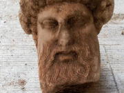 Ancient Greek God Hermes bust found