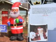 Chris Kennedy black Santa